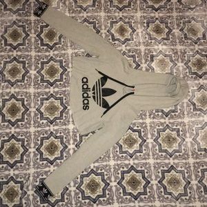 adidas cropped hoodie